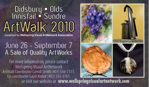 ArtWalk 2010 Post Card