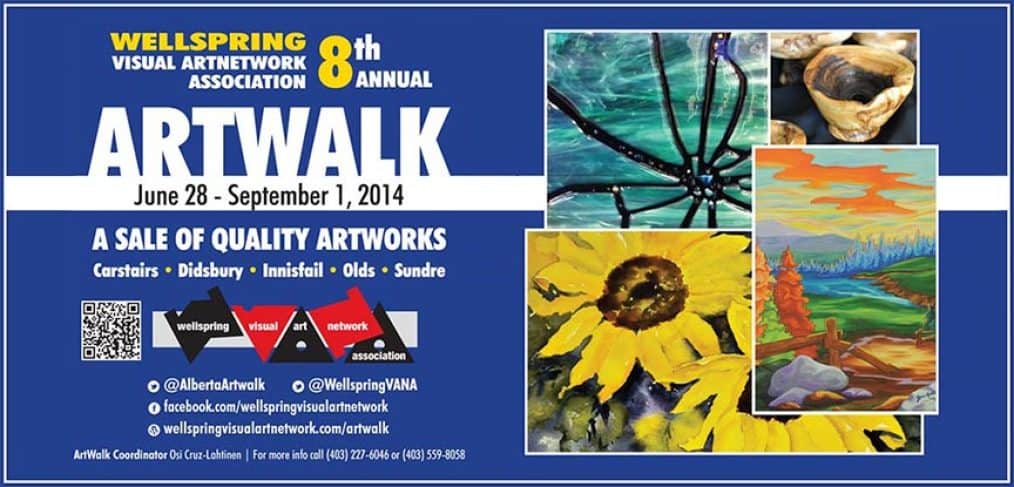 ArtWalk 2014 Postcard